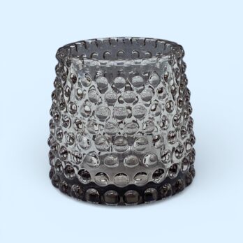 świecznik na tealight w kropki