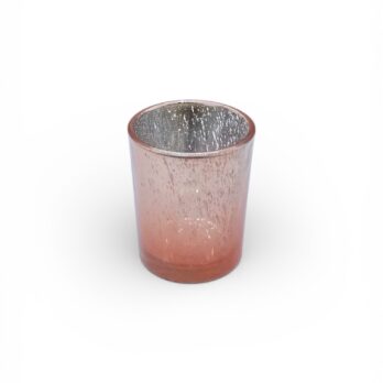 świecznik na tealight różowy