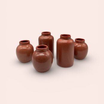 wazoniki ceramiczne ceglaste
