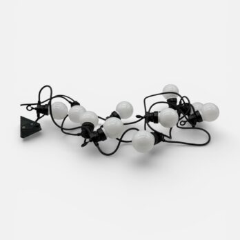 żarówki czarny kabel 4,5m