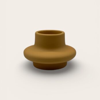 świecznik na tealight żółty